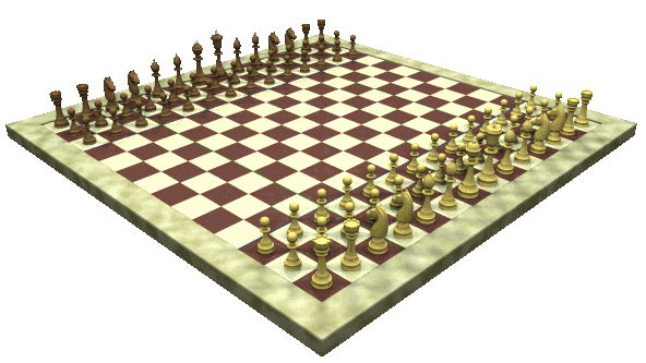 Brute Power Chess board